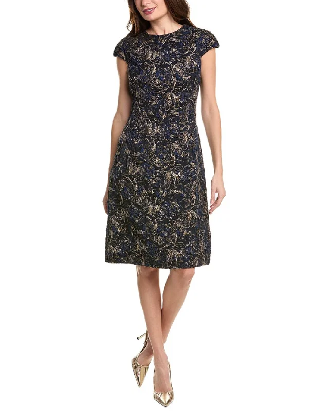 Can't Be Beat Teri Jon by Rickie Freeman Special Occasion Short Printed Dress