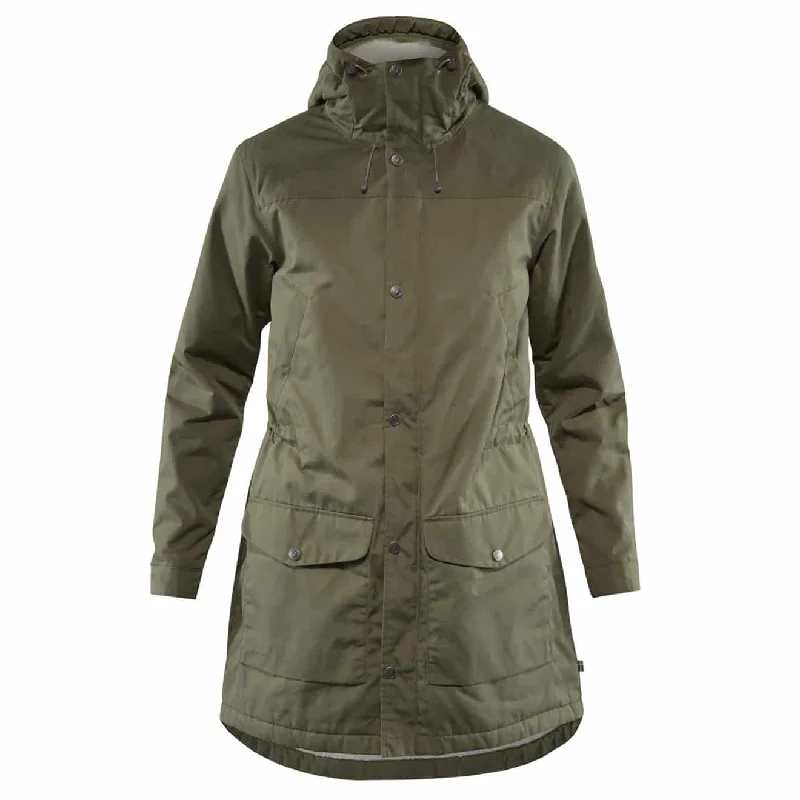 Members Only Fjallraven Womens Greenland Winter Parka Laurel Green