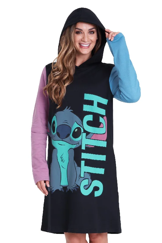 Great Deals Disney Jumper Dresses for Women, Ladies Sweatshirt Dress, Stitch Gifts