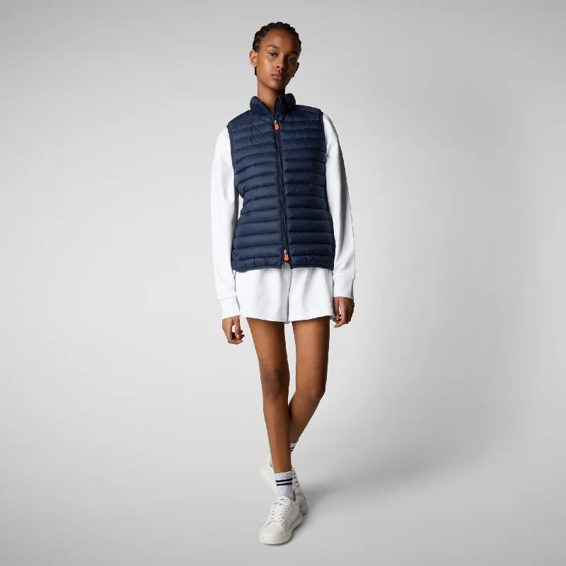 Great Deals Gilet imbottito donna Charlotte blu navy
