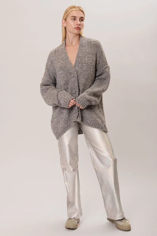 New Deals NO3 KIMONO CARDIGAN GREY