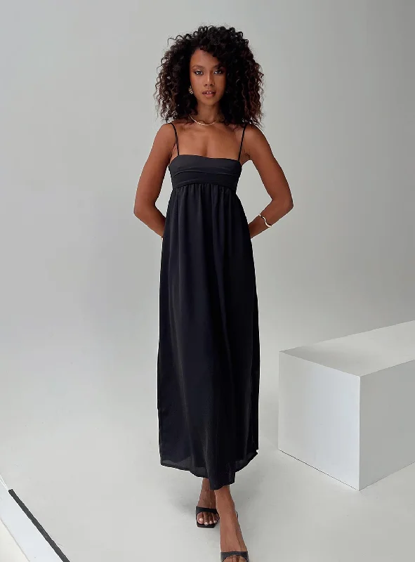 Value Deals Ortega Maxi Dress Black