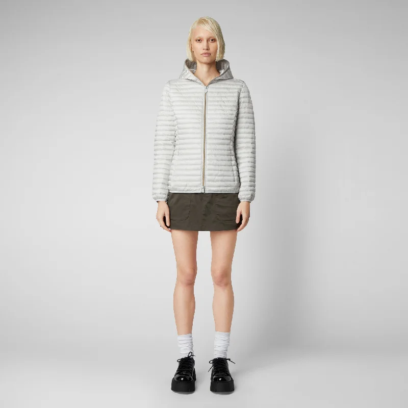 New Deals Piumino animal-free donna Alexa Grigio nebbia