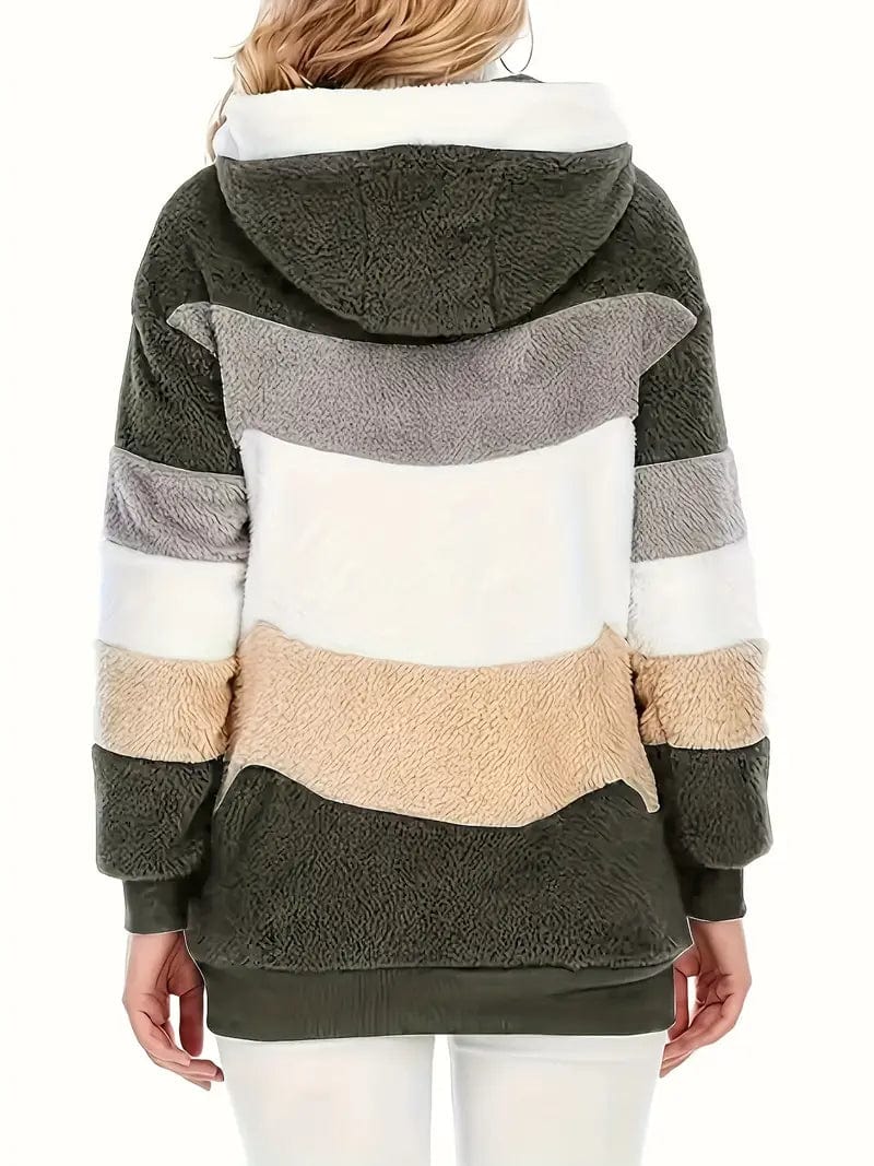Overstock Sale Women's Open Front Hooded Jacket